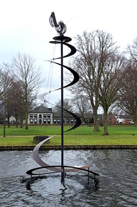 Fonteinvis in Wateringen | Ontwerp Carel Steijn